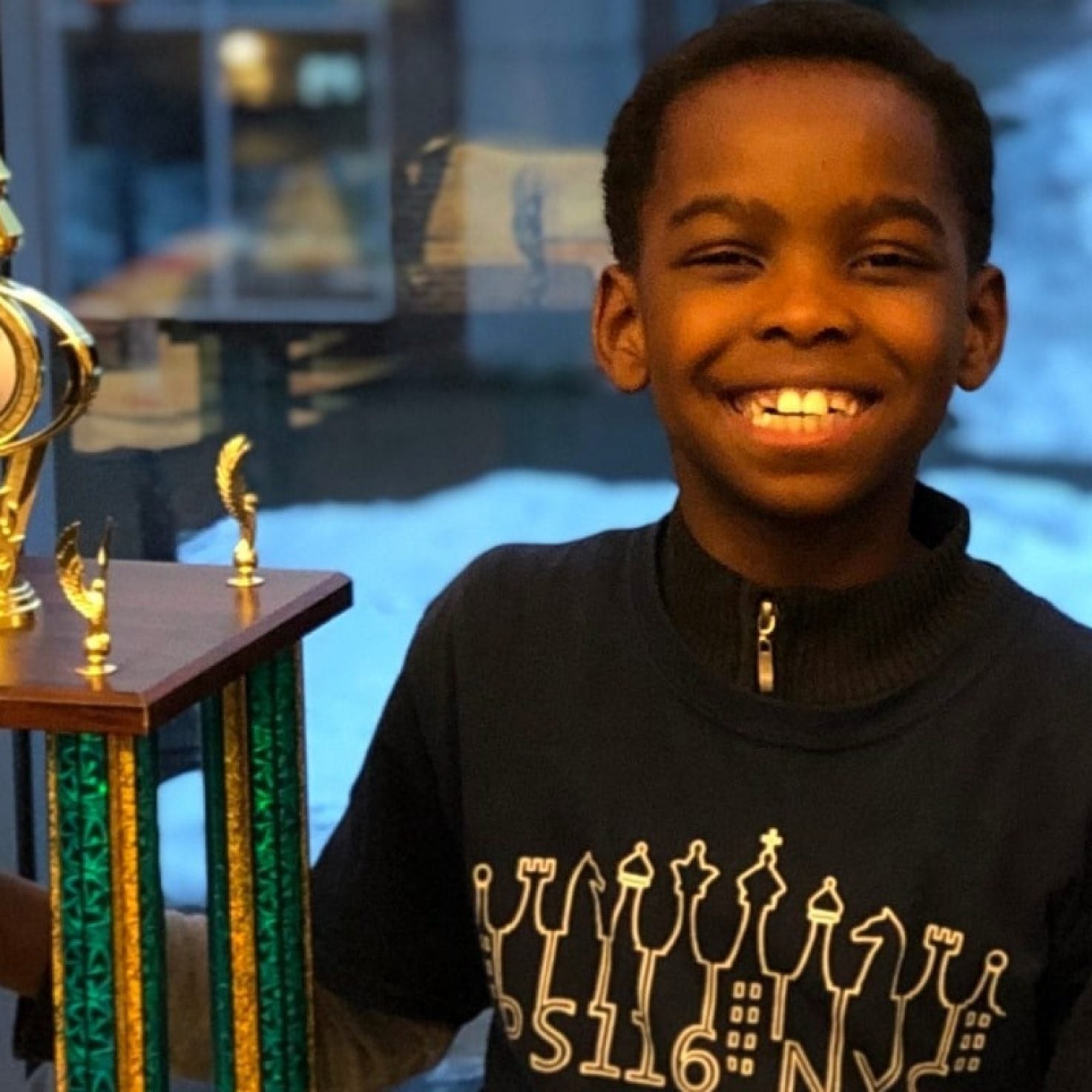 Trevor Noah Is Producing A Movie About The Homeless 8-Year Old Nigerian Chess Prodigy Who Won NY State Championship