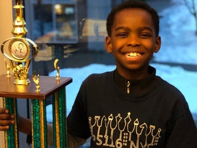 Trevor  Noah Is Producing A Movie About The Homeless 8-Year Old Nigerian Chess Prodigy Who Won NY State Championship