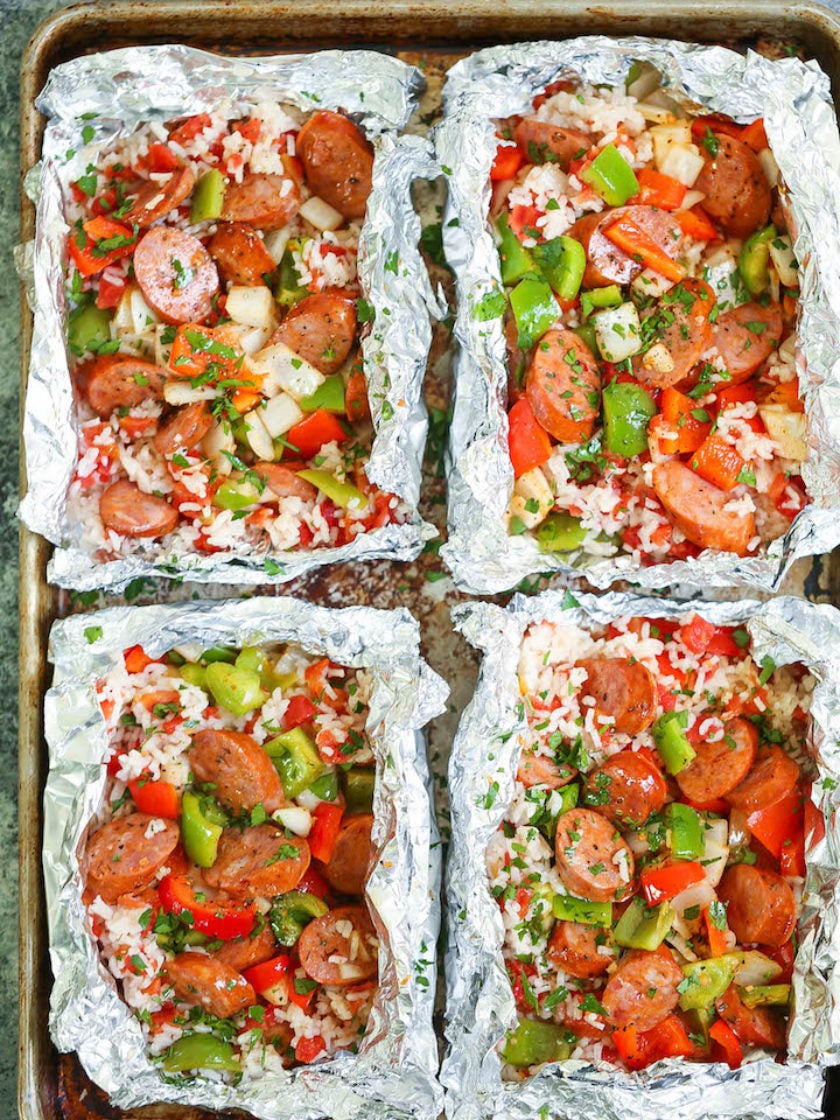 5 Easy Foil-Pack Dinners To Make When You Don’t Really Feel Like