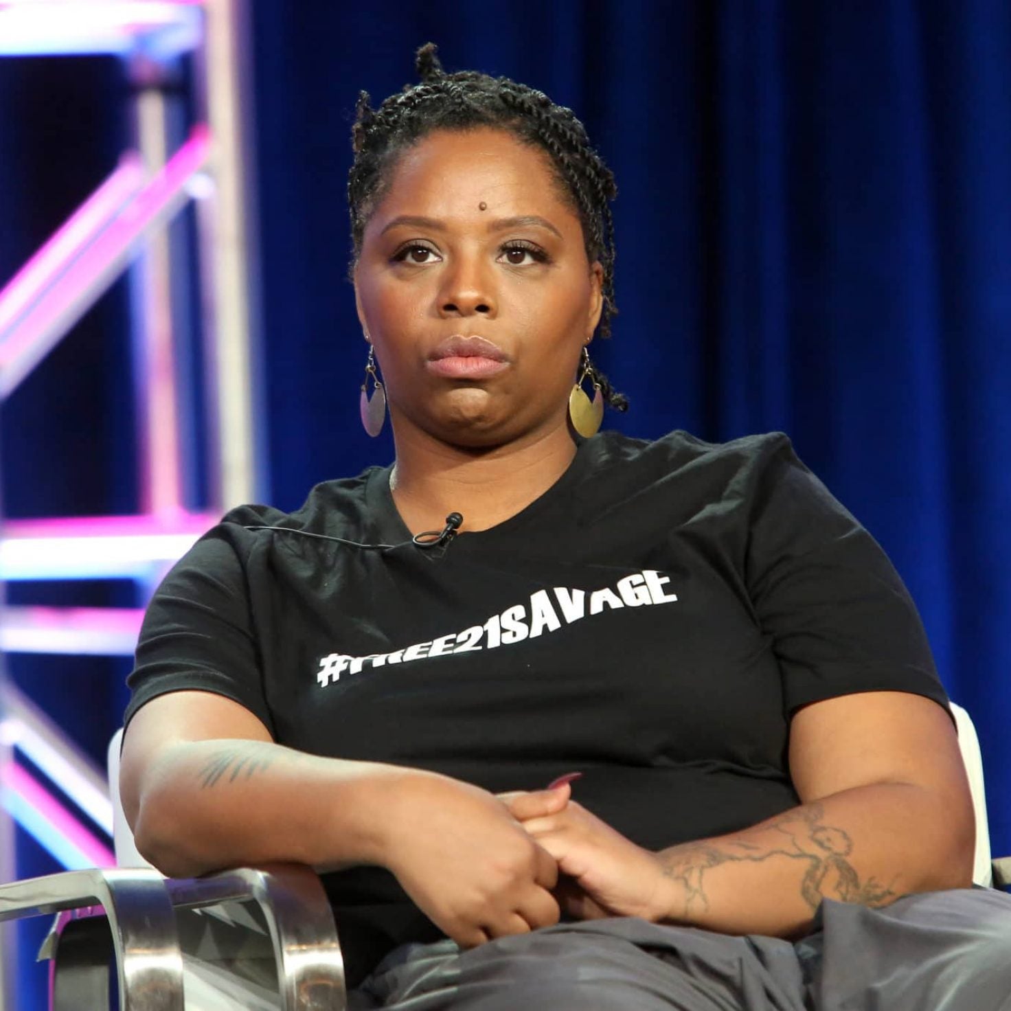 Black Lives Matter Cofounder Patrisse Cullors Speaks On African-Americans Supporting Immigration Rights