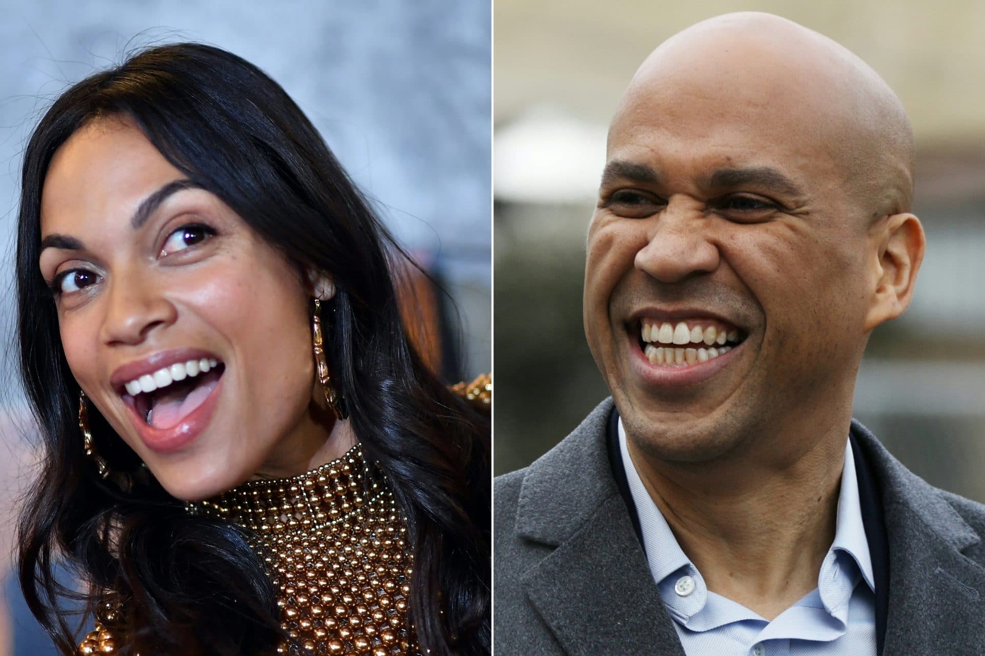 Sen. Corey Booker Brings Girlfriend Rosario Dawson On The Campaign Trail For The First Time