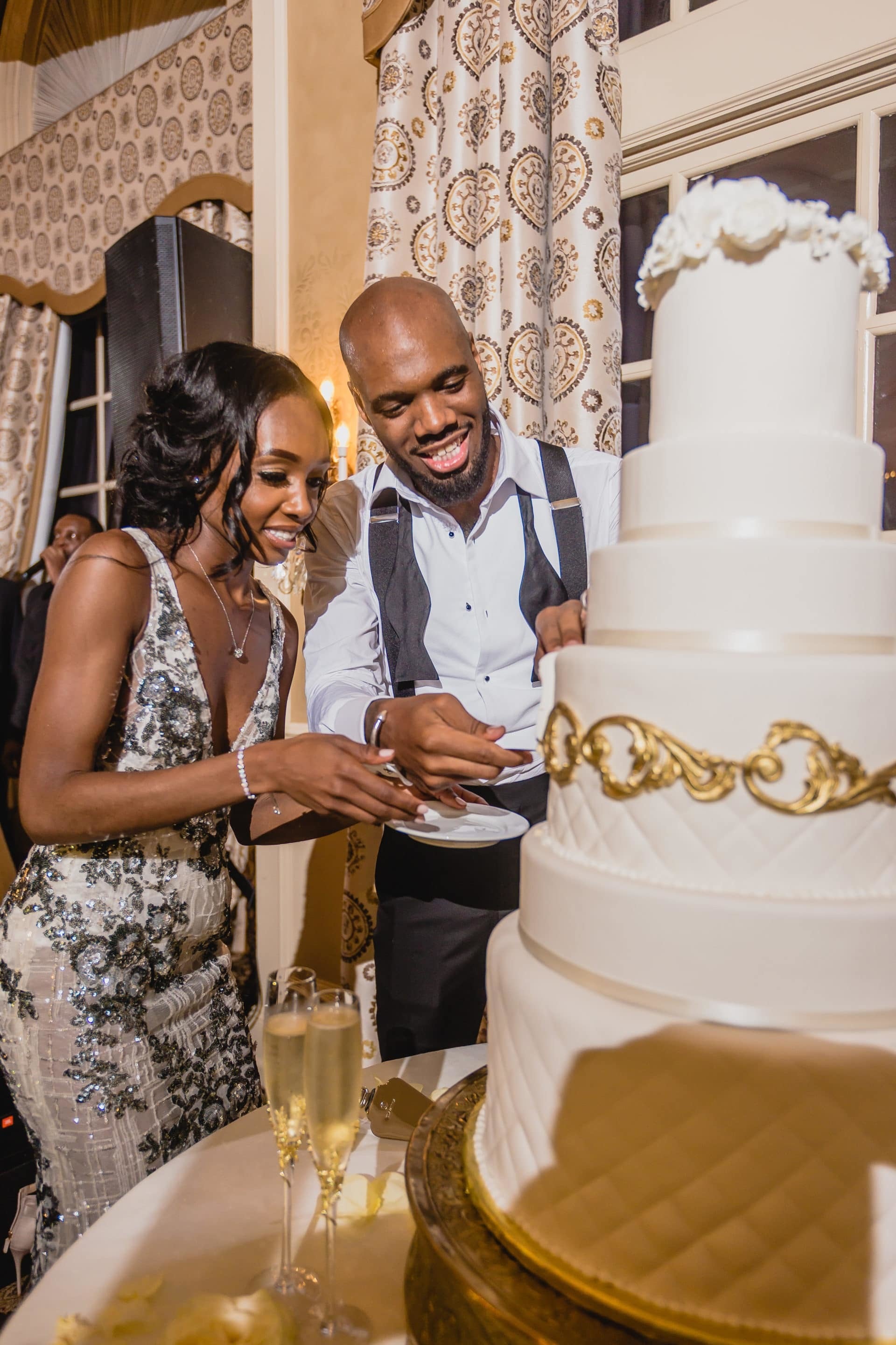 Bridal Bliss: Raquel and Jahlell Had A Regal Wedding Fit For A King and Queen