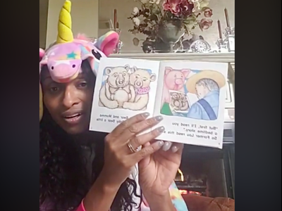 Texas Elementary School Principal Reads Bedtime Stories For Students On Facebook Live