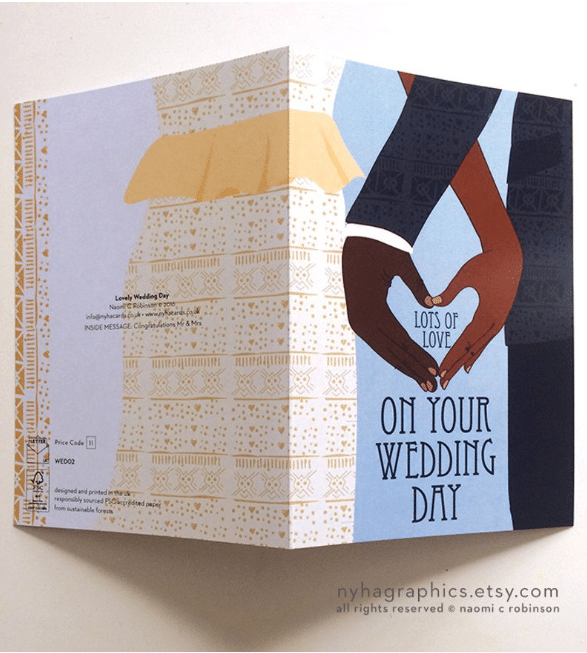 Black Bride Guide: 7 Black Love–Inspired Bridal And Anniversary Cards