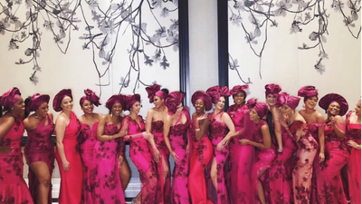Black Wedding Moment Of The Day: Squad Goals Courtesy Of This Opulent Houston Wedding