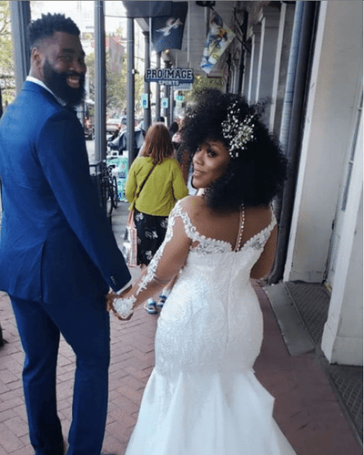 Black Wedding Moment Of The Day: Yes To This Bride and Groom’s Wedding Second Line In New Orleans
