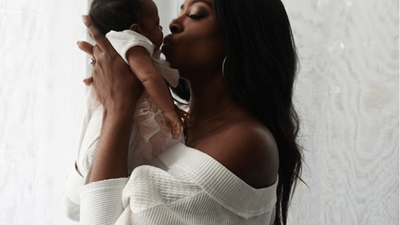 Kenya Moore Is Soaking Up Every Tender Moment With Her Baby Girl Brooklyn