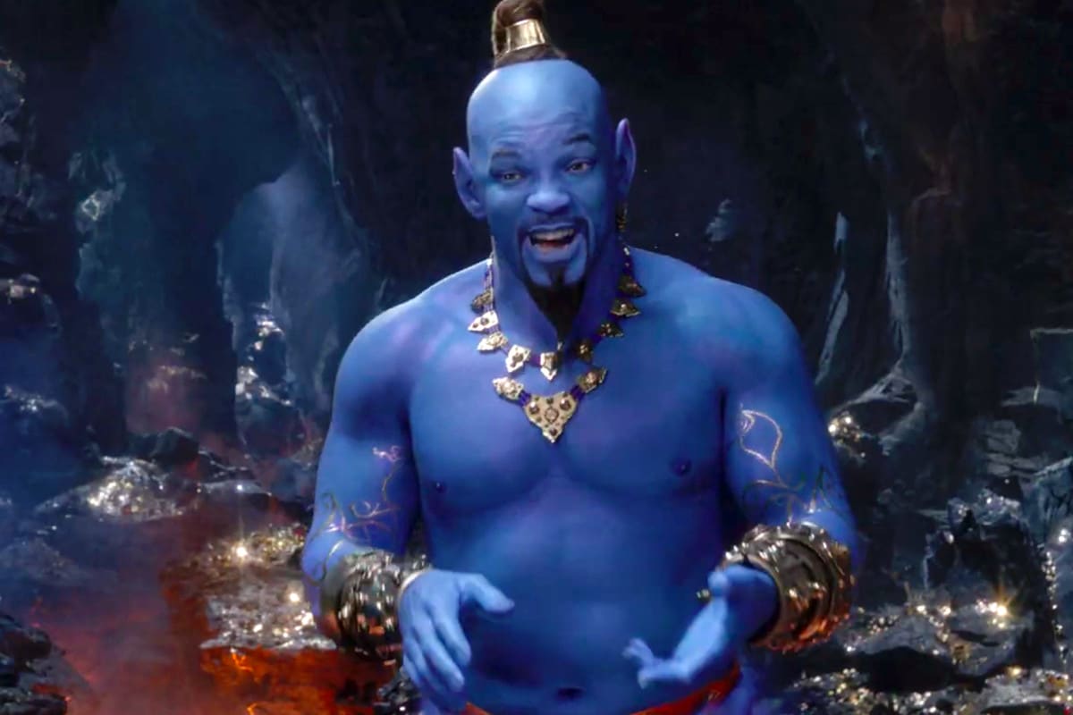 Watch Will Smith Become Genie In The New ‘Aladdin’ Trailer