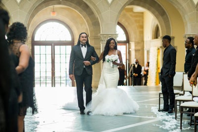 Bridal Bliss: Sydnisha and Johnathan’s Black-Tie Wedding Was A Work Of Art