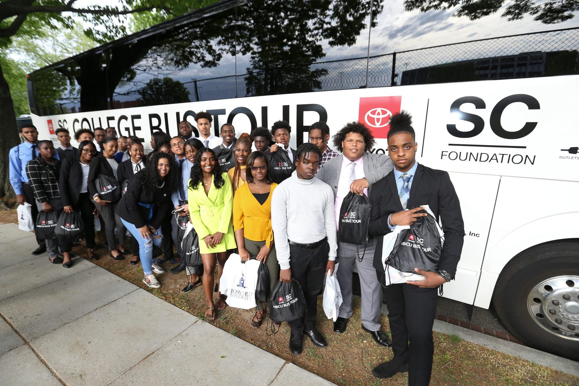 The Shawn Carter Foundation Bus Tour Introduces New York Tri-State Area Kids To HBCUs And A Sense Of Community