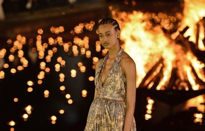 Afros, Cornrows, And Other Natural Styles Were At The Forefront Of Dior’s Cruise 2020 Runway Show