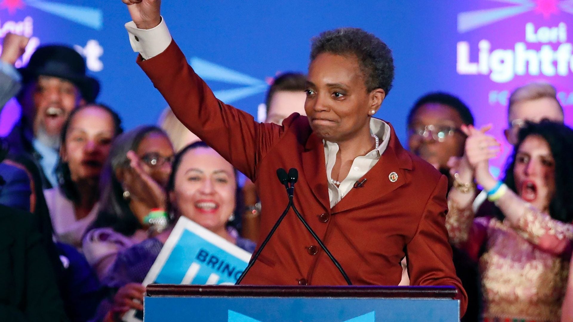 Lori Lightfoot Sworn In As Chicago’s First African-American And Openly Gay Female Mayor