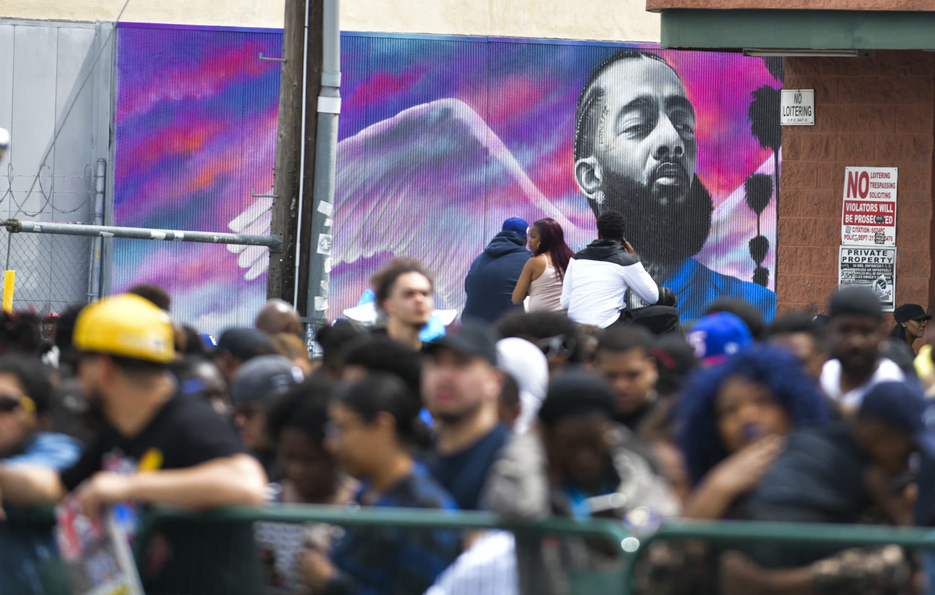 'Not His Face!' Nipsey Hussle Mural Vandalized