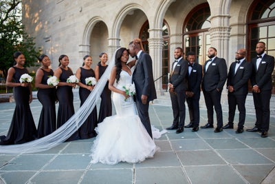 Bridal Bliss: Sydnisha and Johnathan’s Black-Tie Wedding Was A Work Of Art