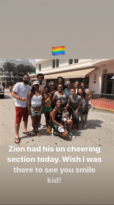 The Wades Shared the Love At  Miami Pride