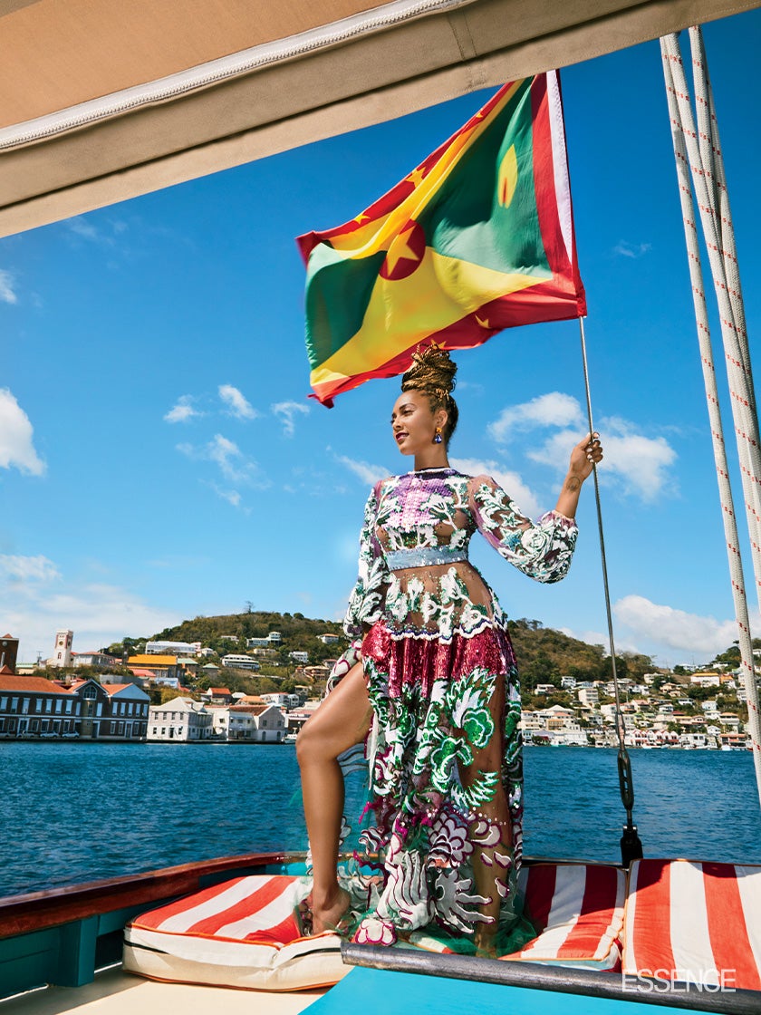 Amanda Seales Gets Gorgeous in Grenada For Our June Fashion Feature