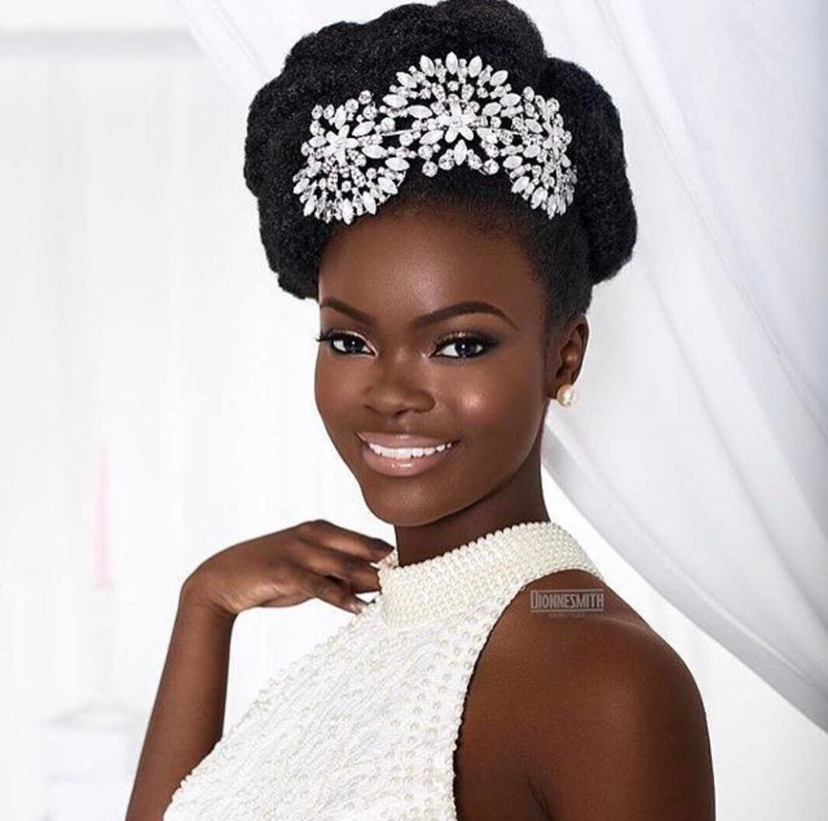13 natural hairstyles for your wedding day slay - essence