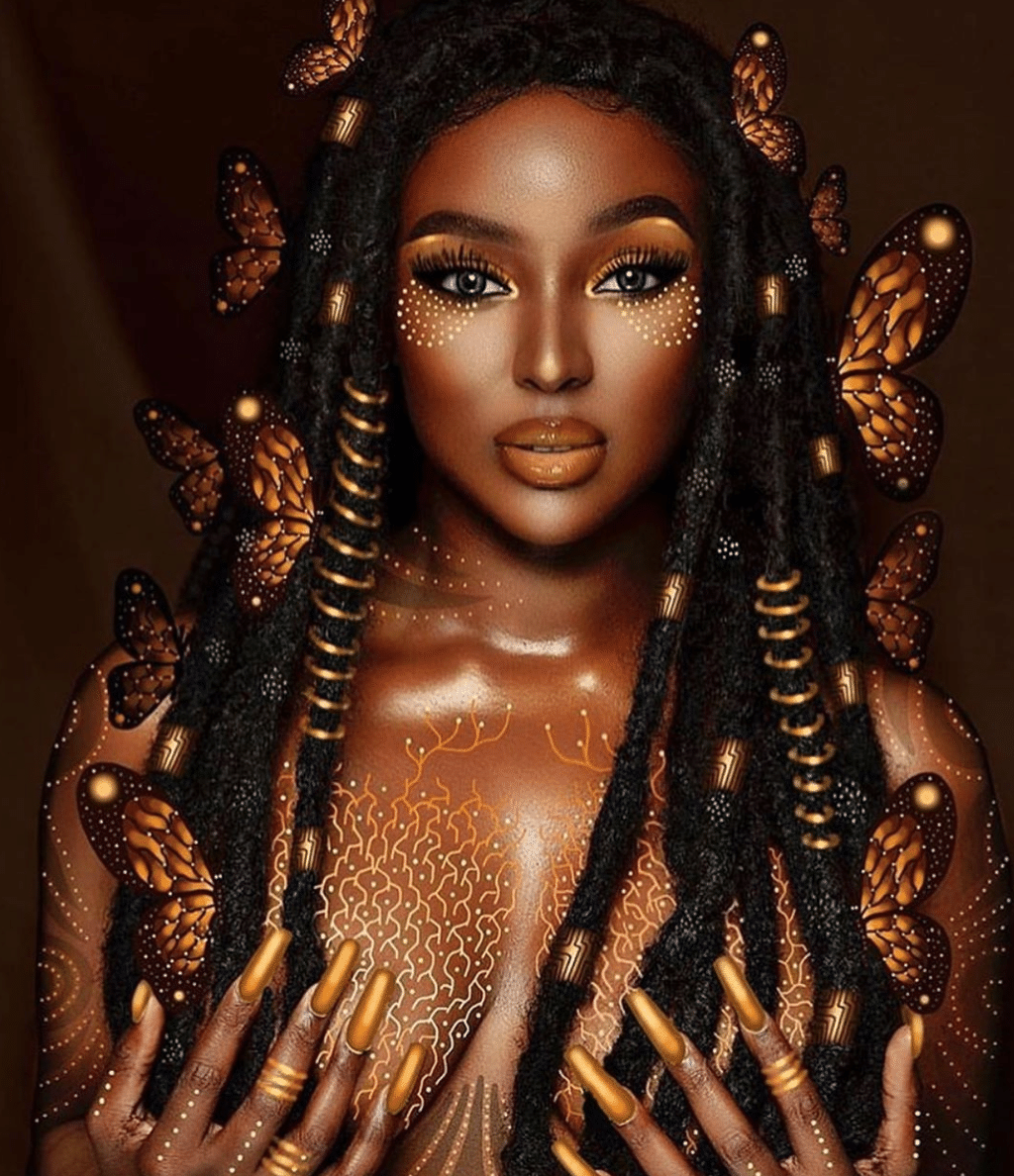 Amara La Negra Serves Up African Goddess In A New Post