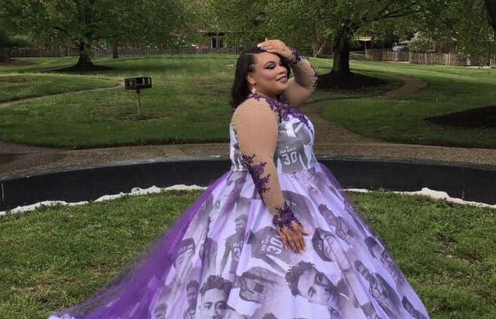 Indiana Teen Honors Brother Killed In Shooting With Stunning Prom Dress