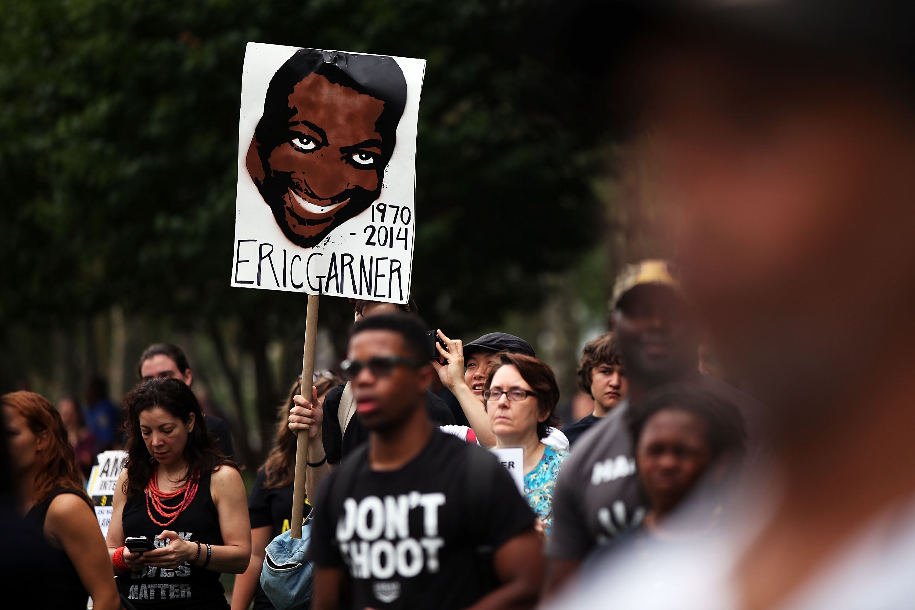 Protesters Interrupt Democratic Debate Demanding Justice For Eric Garner