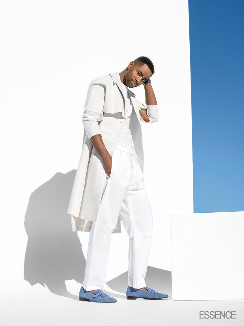 Jay Ellis Is White Hot In Summer’s Coolest Hue