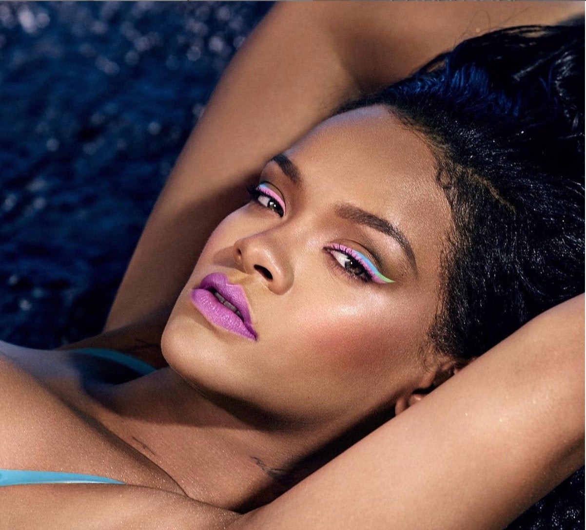 Rihanna Looks Hot AF In New Fenty Beauty