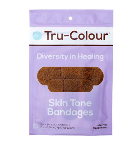 Tru-Colour Skin Tone Bandages: Dark Brown (Purple Bag) – TruColour Bandages