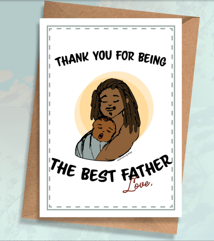 Show Your Appreciation With These Father's Day Cards For Black Dads