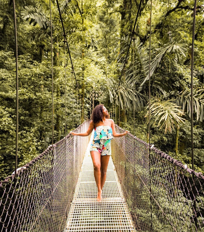 Black Travel Vibes: Do Go Chasing Waterfalls in Costa Rica