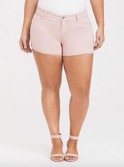 Oh Hey, Curvy Girl! These Denim Cut Offs Are Exactly What You Need For Sweltering Hot Days