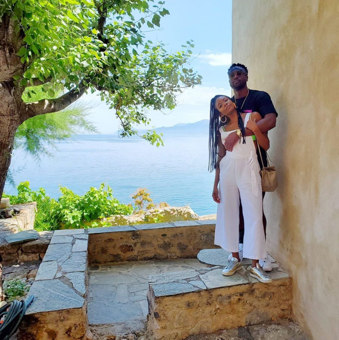 Opa! Gabrielle Union and Dwyane Wade Kick Off #WadeWorldTour2019 in Greece