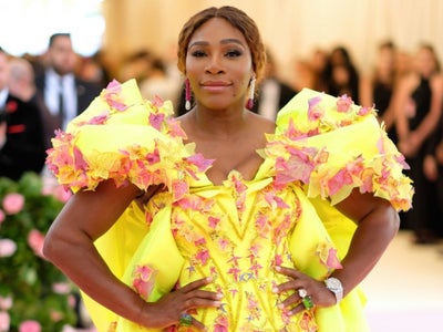 Serena Williams Just Slayed The Met Gala in Off-White kicks And A Ballgown