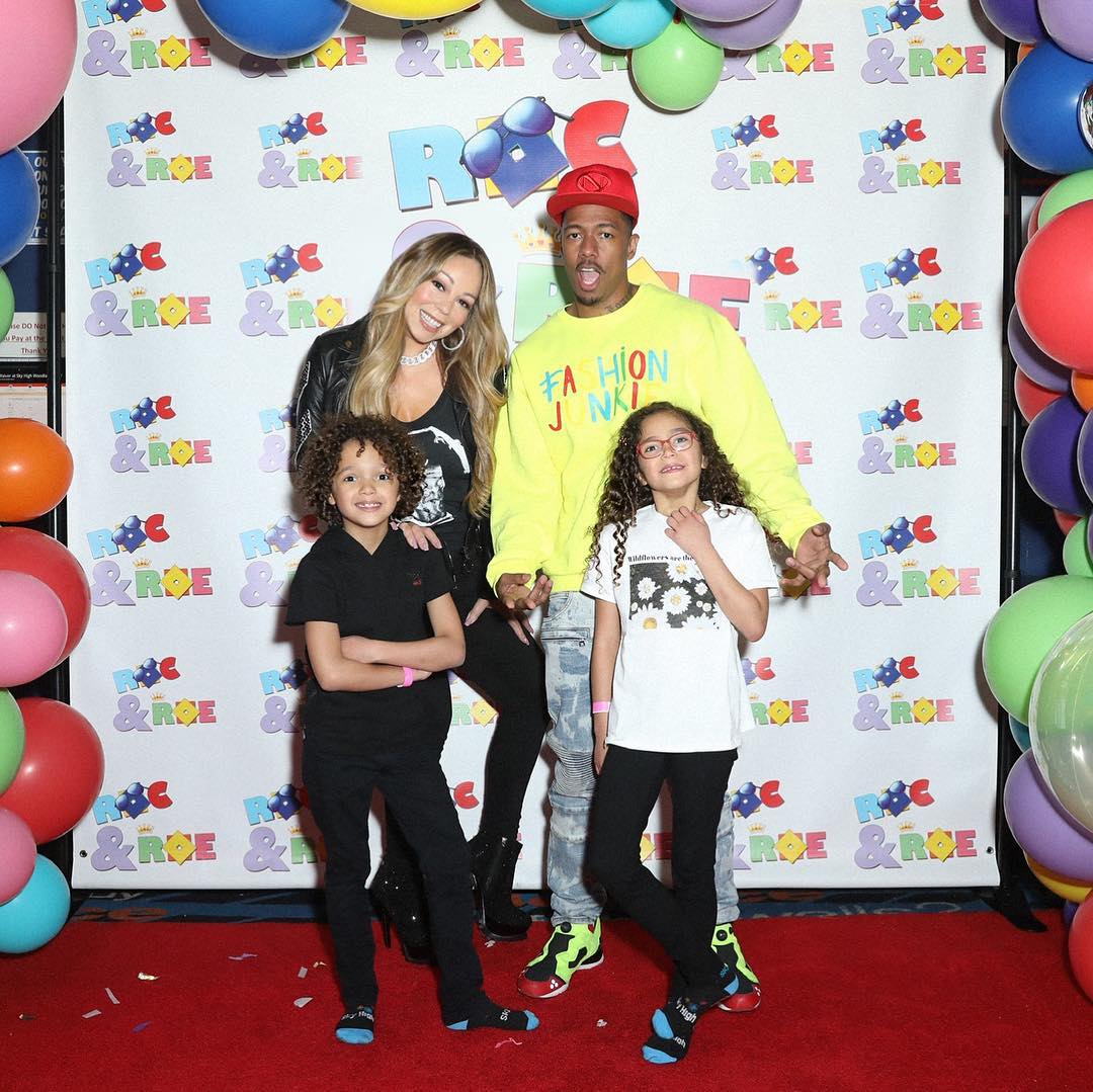 Mariah Carey and Nick Cannon Had A Blast At Their Twins' Laser Tag Birthday Party