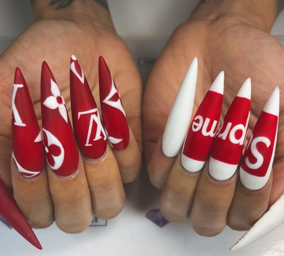 9 Reasons To Get Into Logo Nails This Spring