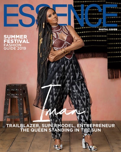Iman Covers Essence’s July/August 2019 Issue
