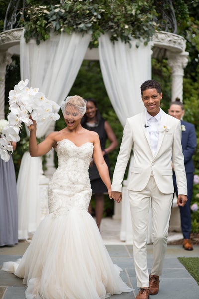 Bridal Bliss: Tiffany and Alyssa Went From DMs To ‘I Do’