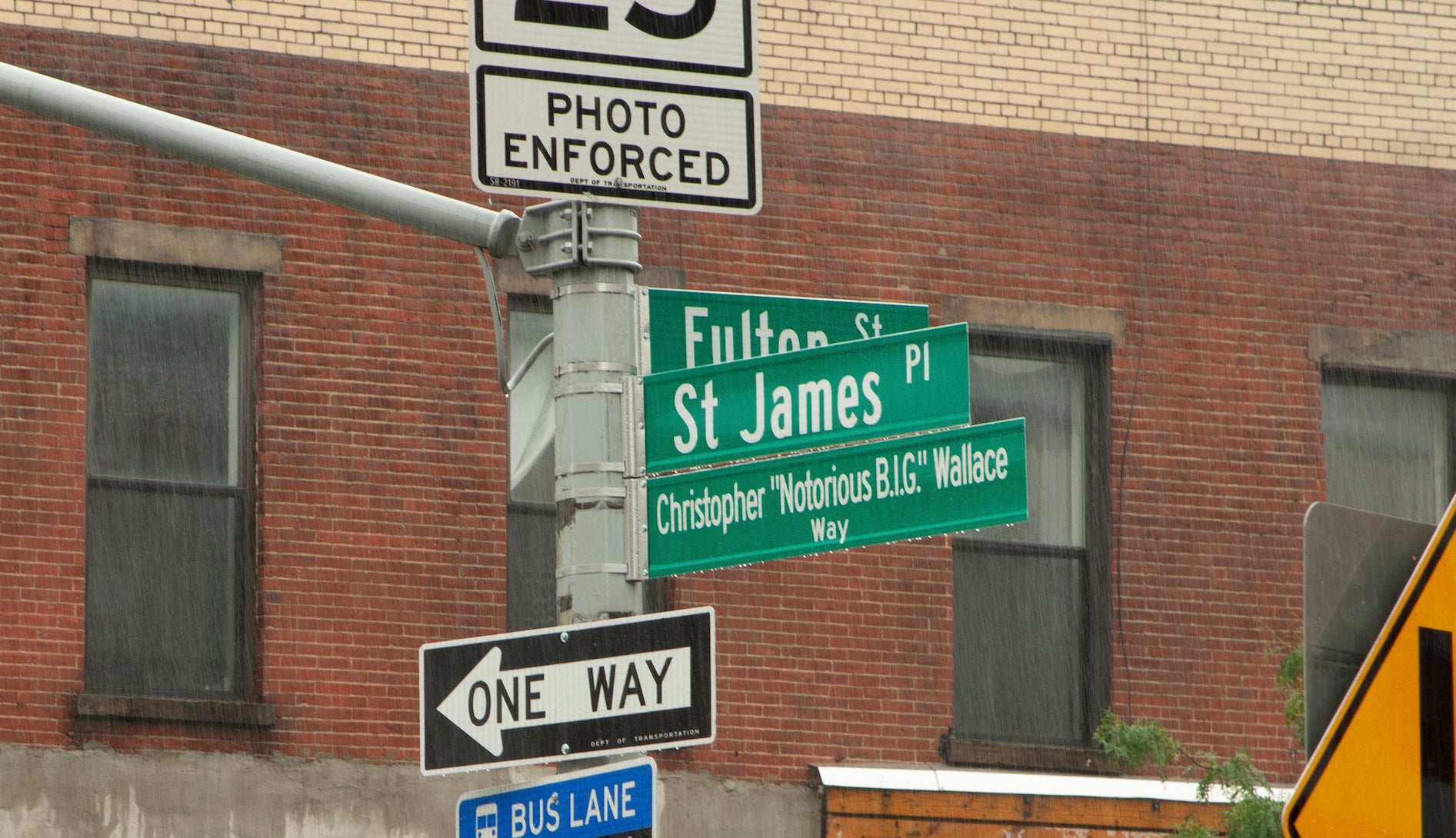 Brooklyn Comes Out In The Rain To See Notorious B.IG. Get Street Named After Him