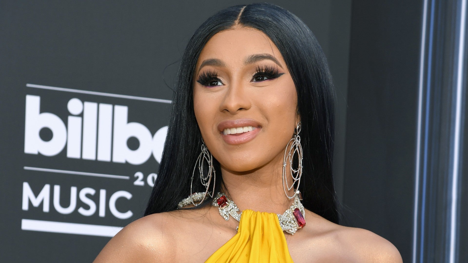 Cardi B Came Through Made In America Festival Dripping In A Jewel Ponytail