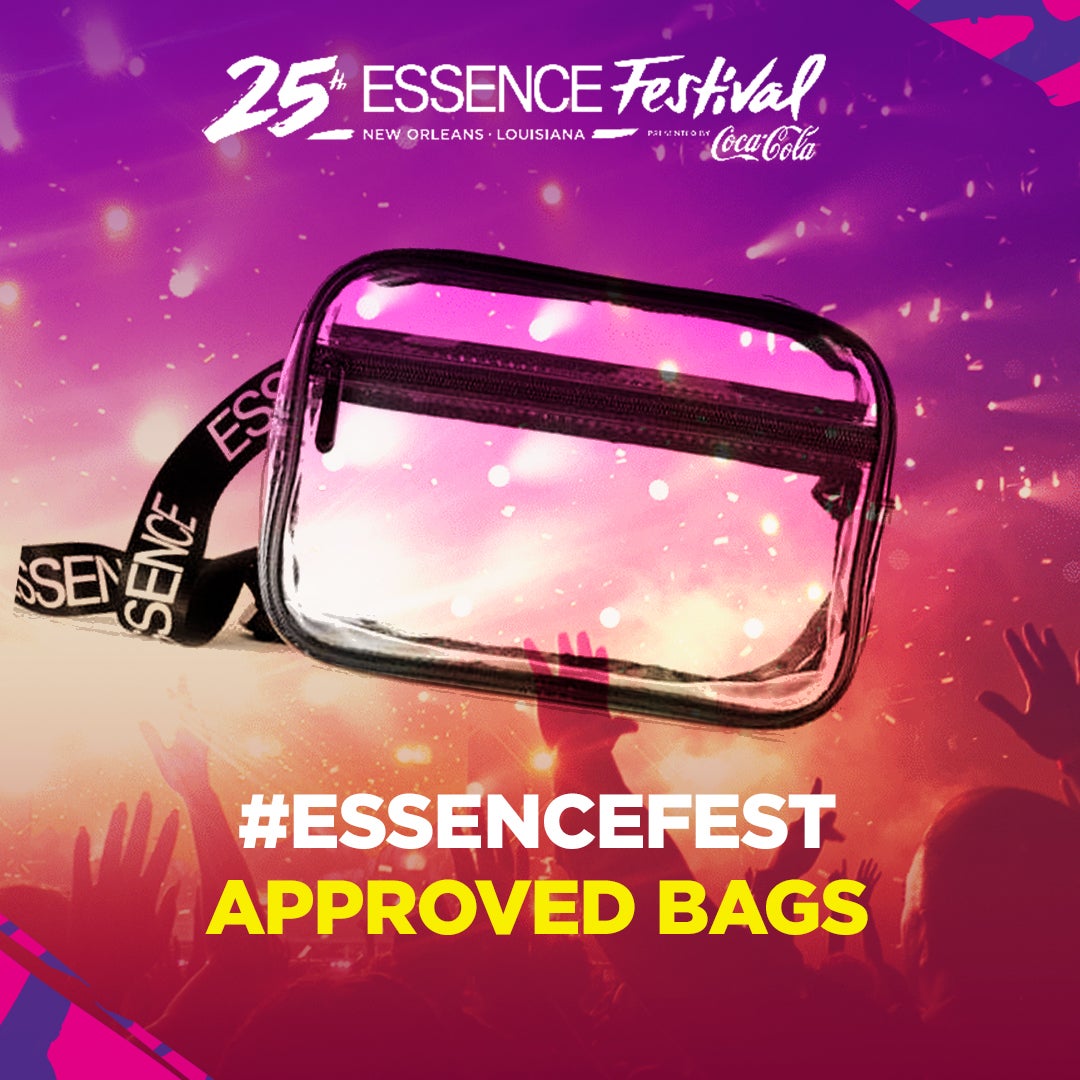 Here's Why You Absolutely Need To Grab These Clear Bags For ESSENCE Festival
