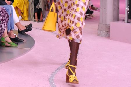 trendy square toe heels