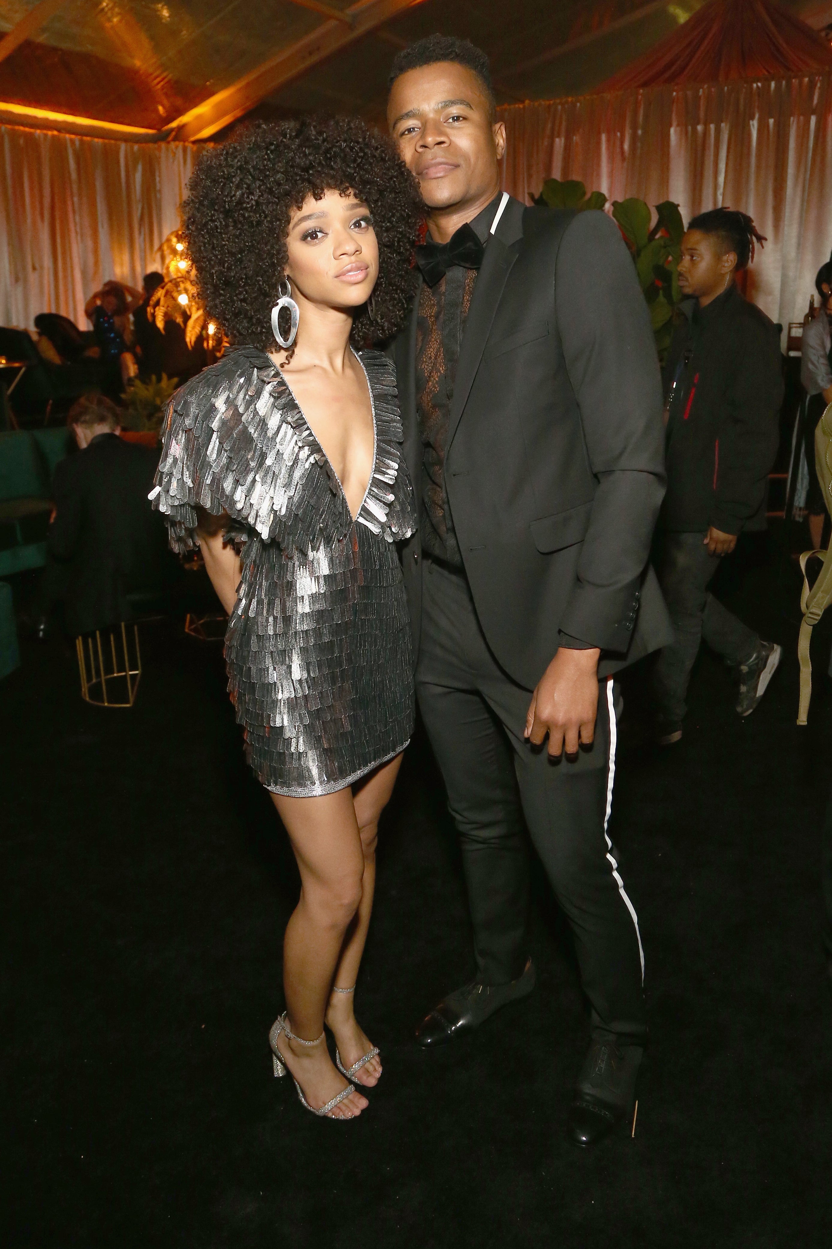 'The Chi' Star Tiffany Boone And Her Fiancé, 'Dear White People' Star Marque Richardson, Have The Sweetest Bond