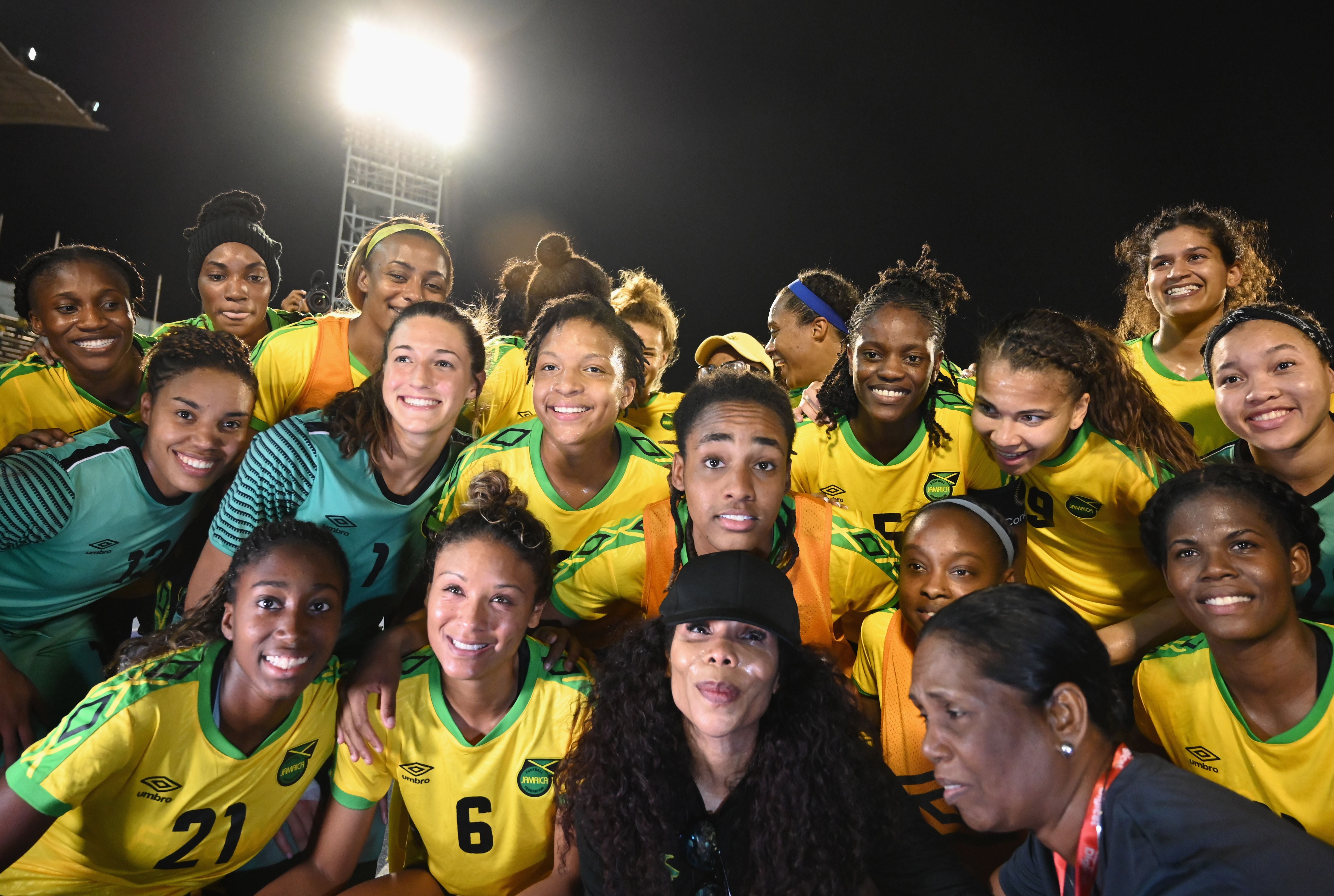 The Jamaican Women S National Soccer Team Makes Historic Debut At Women