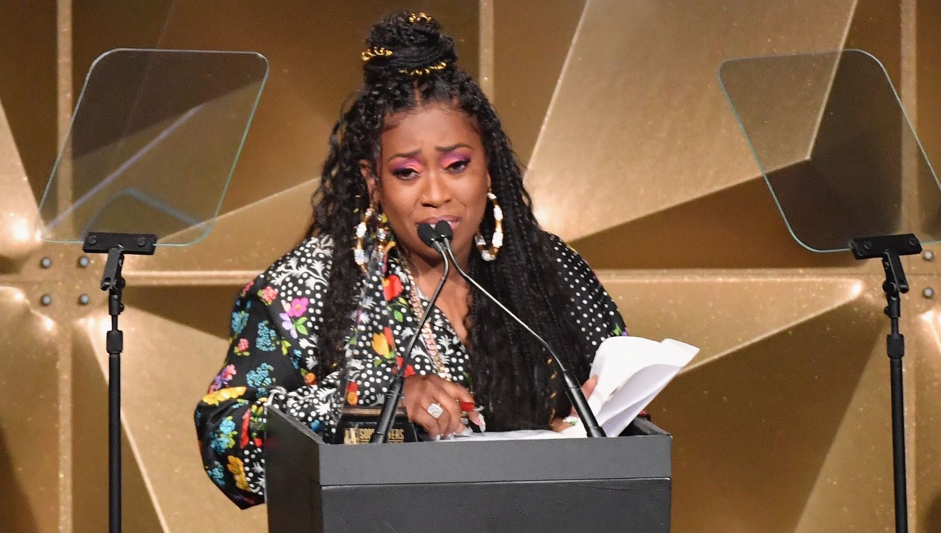 Missy Elliott Tears Up While Making History, Becoming First Female Rapper To Be Inducted Into Songwriters Hall Of Fame