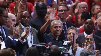 Barack Obama Receives ‘MVP’ Welcome During NBA Playoffs In Toronto