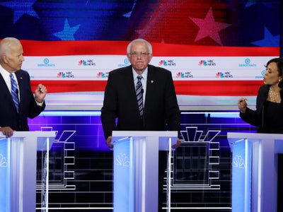 Kamala Harris, Joe Biden Attack Weak Spots In Democratic Debate