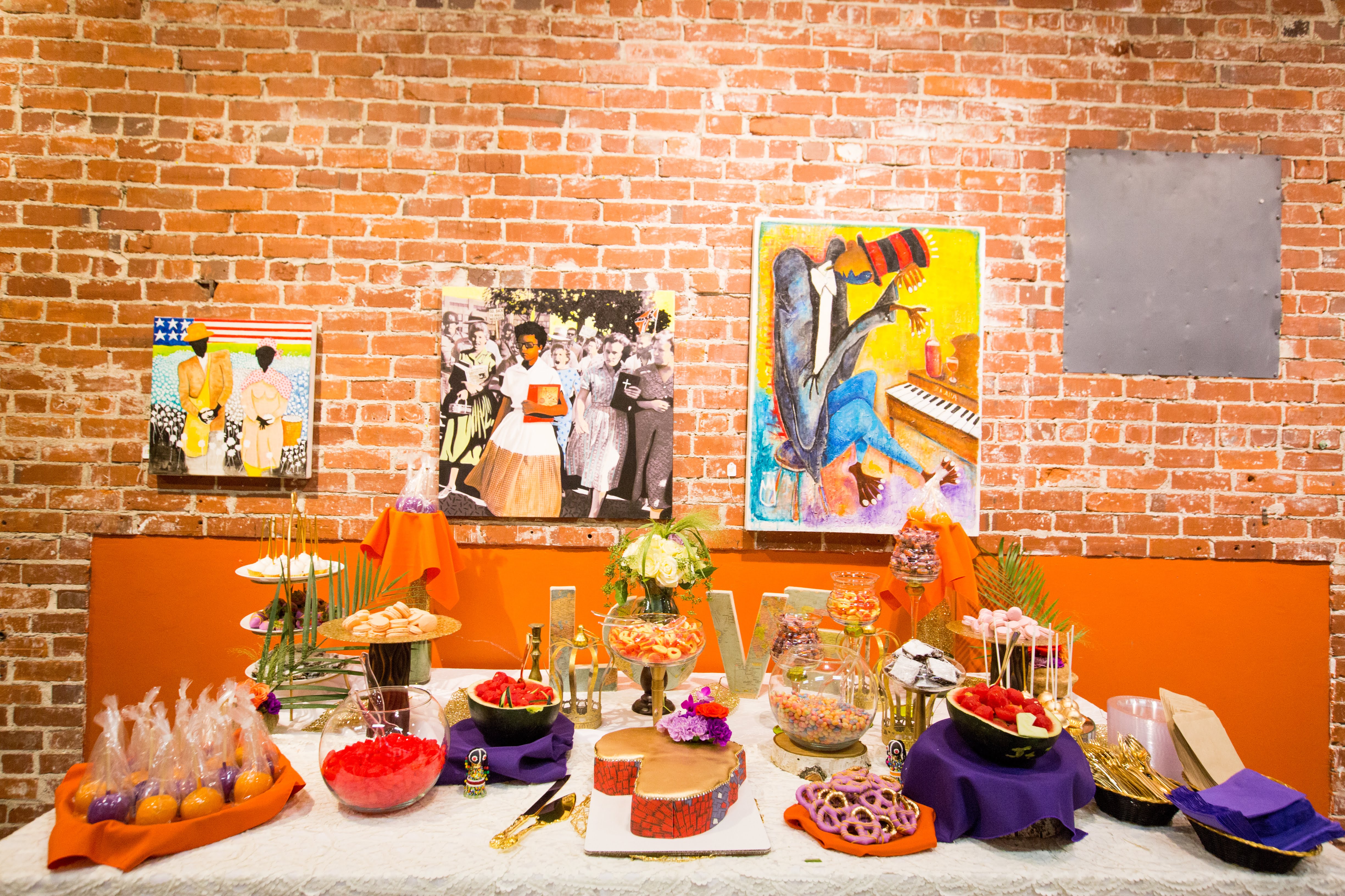 Bridal Bliss: Jeanelle and Jane's 'Crooklyn'-Inspired Reception Had So Much Black Pride