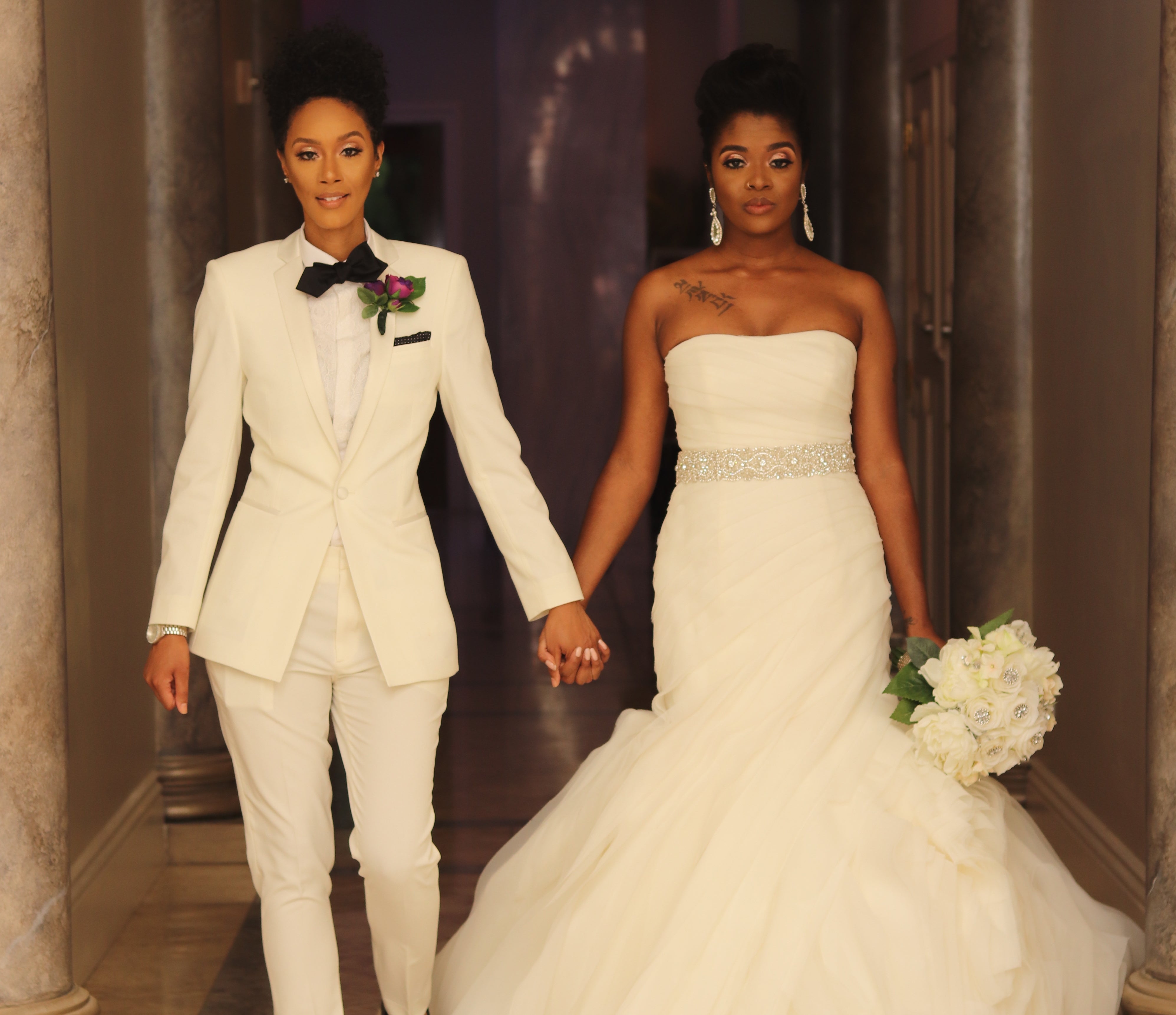 Bridal Bliss: Miesha and Aleigha Only Used Black Vendors For Their Wedding Day