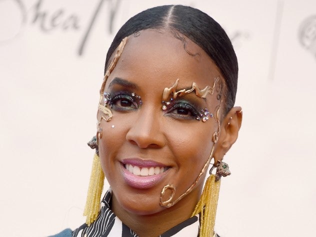 Kelly Rowland's Ponytail Was A Standout At The Wearable Art Gala