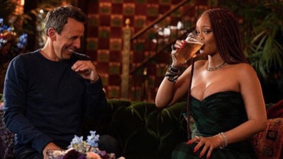 Rihanna Day Drinks With Seth Meyers In Upcoming ‘Late Night’ Episode