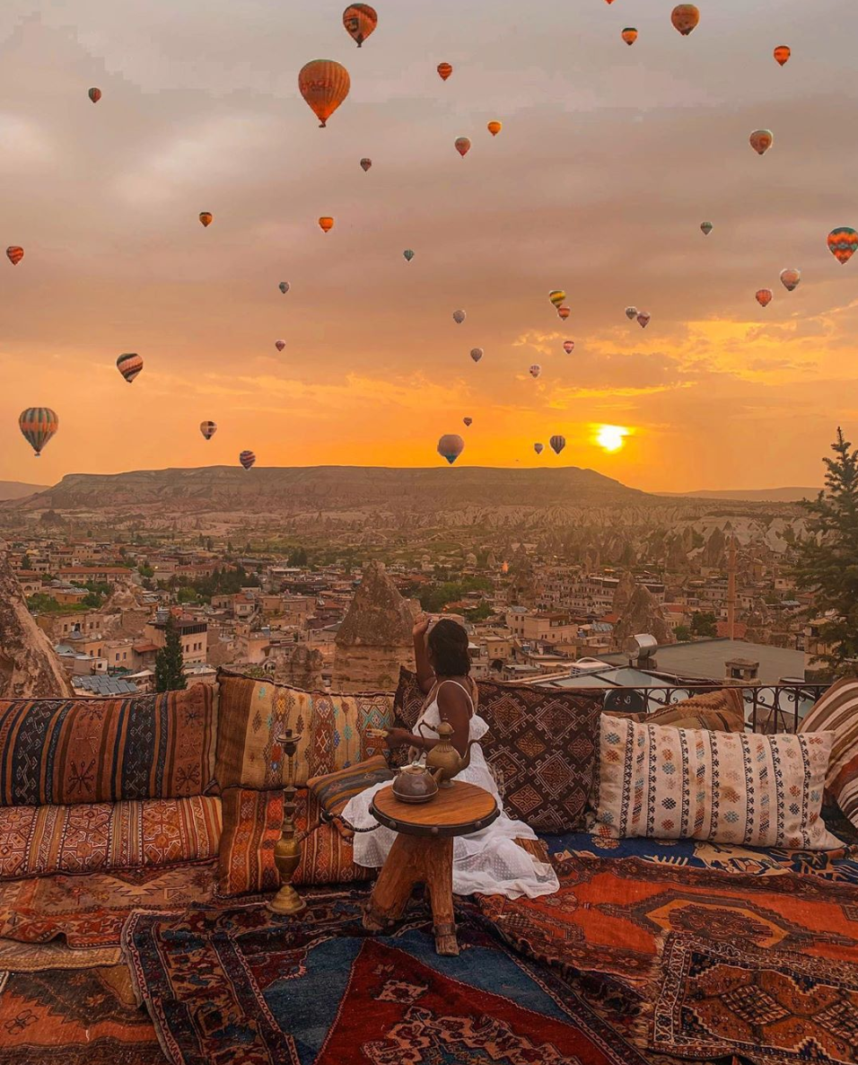 15 Times Black Women Went All The Way Up In Cappadocia, Turkey